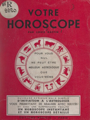 cover image of Votre horoscope